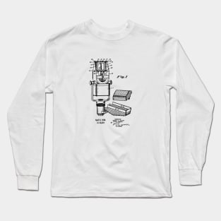 Vintage Microphone Invention Patent 1938 Long Sleeve T-Shirt